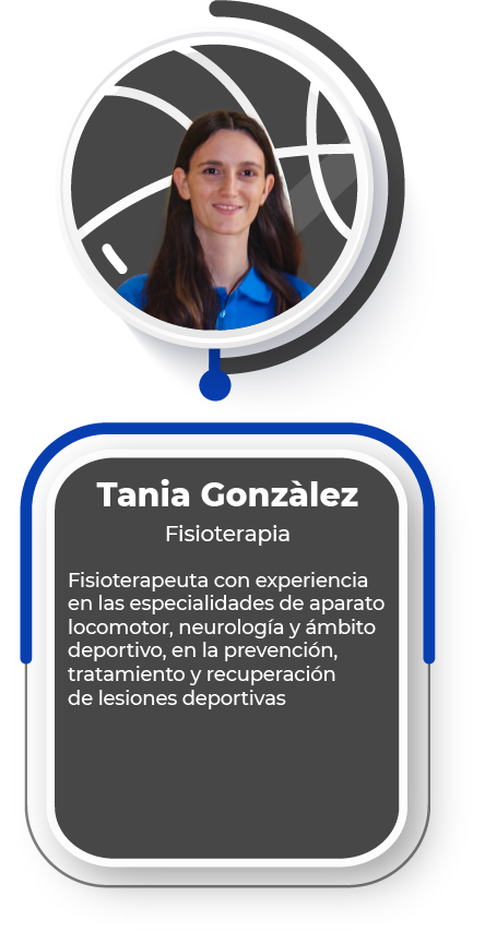 Tania Gonzàlez Staff Técnico ITW Sport Tania Gonzàlez Staff Técnico ITW Sport. Fisioterapia